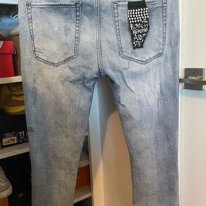 KSUBI JEANS BLUE DEMIN